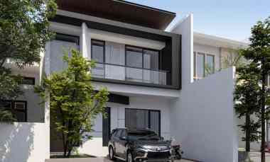 On Progress Rumah 2 Lantai di Manyar Jaya Baguss High Quality