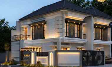 Rumah Gress American Style Area Manyar dekat Petra, Galaxy Mall, MERR
