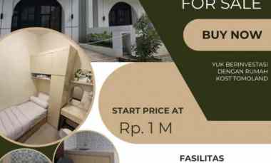 Jual Kost 8 Kamar Strategis di Malang Kota, Harga Terjangkau