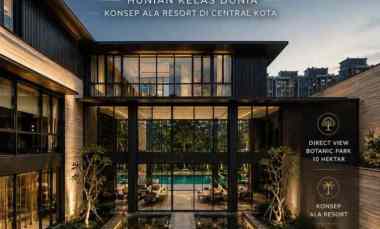 dijual rumah mewah island villa navapark bsd city