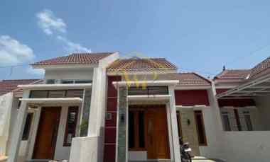 dijual rumah minimalis dalam cluster di klaten