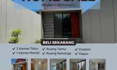 dijual rumah minimalis mewah di sleman