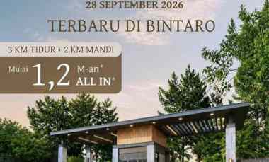 Dijual Rumah Minimalis Moderen Green Aria 2 Ciputat