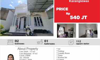 dijual rumah minimalis purwokerto barat