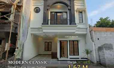 Rumah Cluster Modern Classic Jagakarsa dekat Kampus ISTN