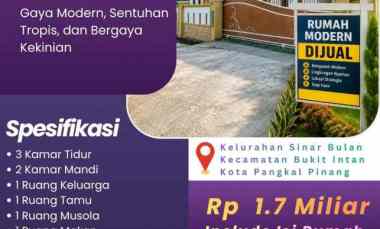 dijual rumah modern klasik