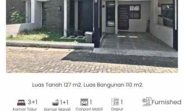 Rumah Full Furnished dalam Cluster Mulawarman Tembalang