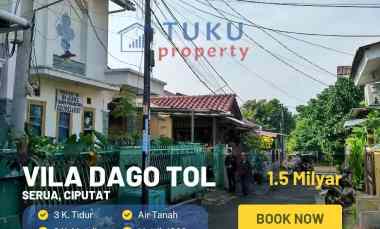 Dijual Rumah Murah di Vila Dago Tol Serua Ciater BSD