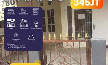 Dijual Rumah di Perumahan Mutiara Dukuh Zamrud, 1 km 2 Kt