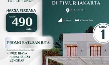 dijual rumah narogong cileungsi bogor