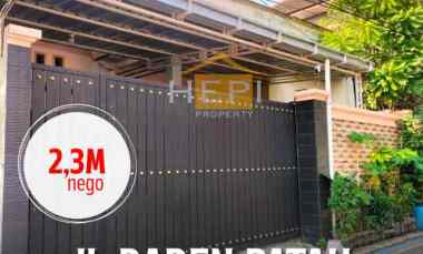 dijual rumah ngembun raden patah semarang