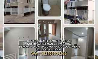 Dijual Rumah 2 lantai Lt100 Lb108 Siap Huni Ngemplak Sleman Yogyakarta