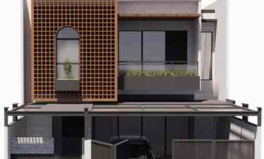 Modern Tropical Nginden Intan dekat Manyar Klampis Kertajaya Untag MERR