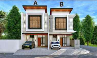 Murah Modern Minimalis Row Jalan Boulevard dekat Superindo MERR