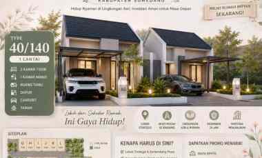 dijual rumah nyaman mulai 400 jutaan