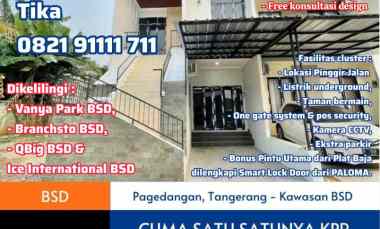 Rumah Murah Dijual Pagedangan Serpong BSD Siap Huni Custom Layout