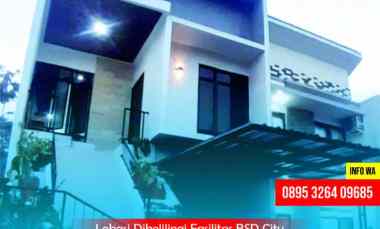 dijual rumah pagedangan serpong tangerang