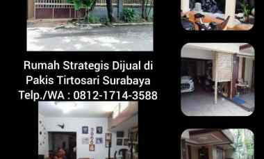 Rumah Dijual Pakis Tirtosari Surabaya Strategis 2 Lantai