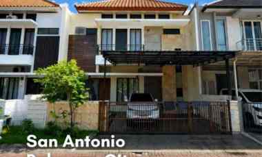 Rumah San Antonio, Pakuwon City STRATEGIS, MINIMALIS, SIAP HUNI