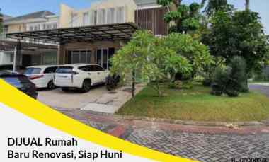 Dijual Rumah di Pakuwon Indah Baru Renovasi Model Minimalis