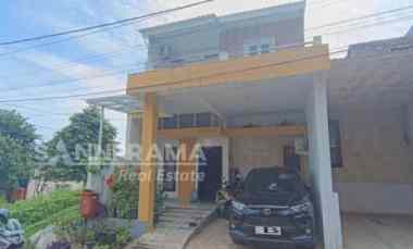 Rumah Second 2 Lantai Pojok/Hook di Puri Depok Mas Depok