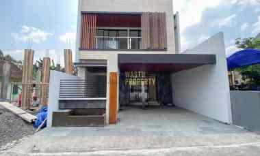 Rumah Modern 2 Lantai Full Furnish dekat Kampus Isi Jogja