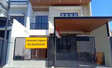 Baru Gress, Rumah Modern Minimal 2LT, Pantai Mentari dekat Pakuwon City