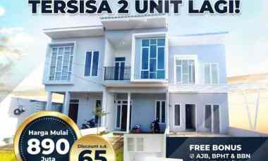 Dijual Rumah 2 Lantai di Bintaro Tangsel, dekat TOL Bisa KPR - 1,4m