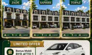 Dijual Rumah Bonus Mobil di Pejaten Pasar Minggu Jakarta Selatan