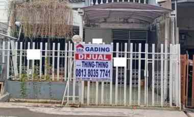 dijual rumah pelepah kelapa gading