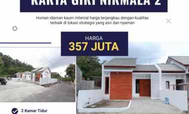 Rumah Minimalis Modern Nyaman dalam Cluster 300 jt-an di Prambanan