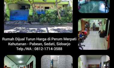 Rumah Dijual di Pabean Sedati Sidoarjo Murah Turun Harga