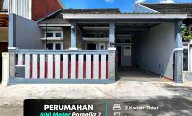 Rumah View Sawah di Perumahan Purwomartani, Sleman 500 meter Pamella