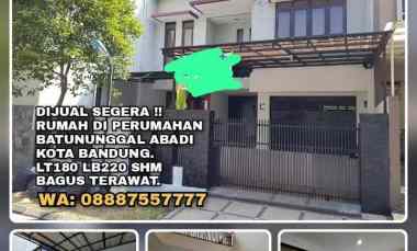 dijual rumah perumahan batununggal