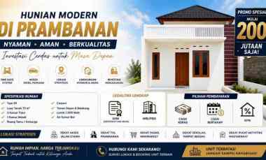 Promo Terbatas Wujudkan Rumah Pertama Anda Mulai 200 Jutaan Saja
