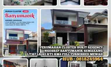 Perumahan Cluster Bukit Regency Ngesrep Banyumanik Semarang. Lt367