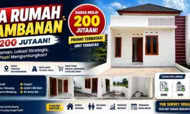 Wujudkan Impian Punya Rumah dengan Harga Terjangkau Ada Promo Nih