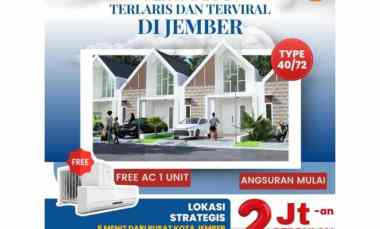 dijual rumah perumahan grand puri bunga