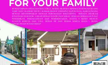 Rumah Dijual di perumahan samudera residence, tajurhalang Bogor