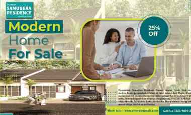 Rumah Dijual di perumahan samudera residence, tajurhalang Bogor