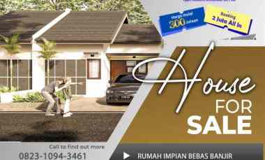 Rumah Dijual di perumahan samudera residence, tajurhalang Bogor