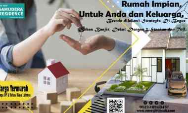 Rumah Dijual di perumahan samudera residence, tajurhalang Bogor