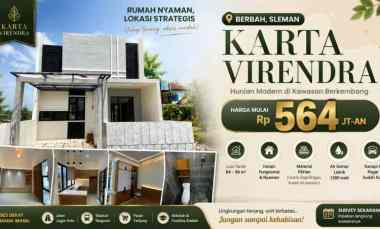 dijual rumah perumahan virendra berbah
