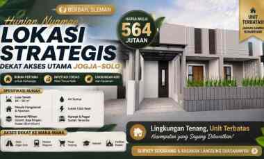 Rumah Minimalis Modern dengan Lingkungan Eksklusif Asri