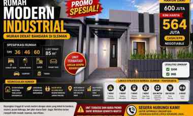 Jangan Sampai Kehabisan Unit Rumah Modern Industrial Paling Dicari