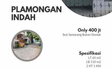 Rumah Plamongan Indah Semarang Strategis dan Bebas Banjir