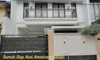 Rumah Siap Huni American Classic Lt.100 Lb.136, Pdk Benda, Pamulang
