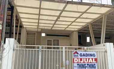Murah Dijual Rumah FF 4x51 Hdp Barat di Pondok Gading Residence