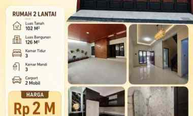 dijual rumah pondok kelapa