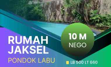 dijual rumah pondok labu